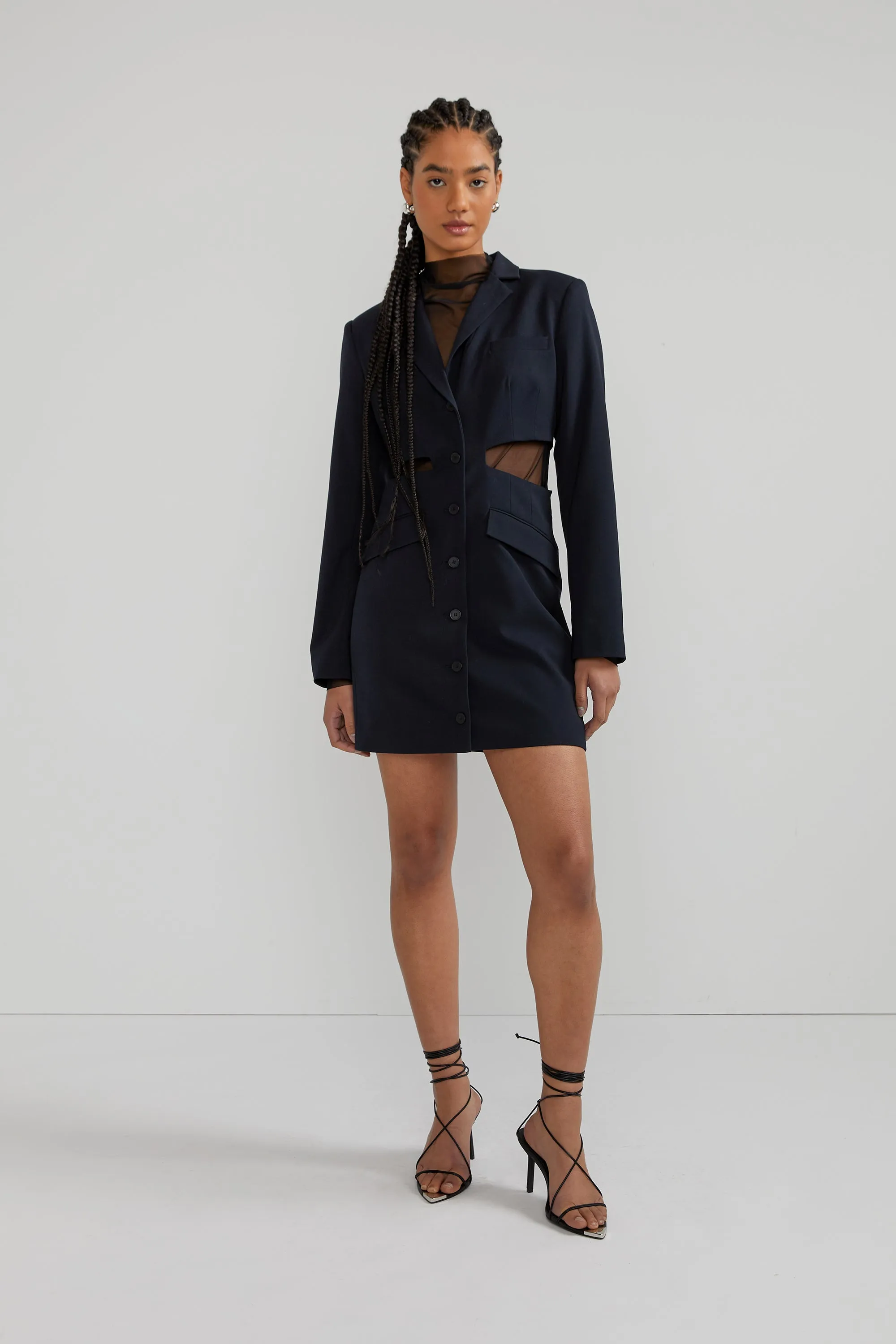 BLAZER CUT-OUT DRESS sold by OAK AND FORT product image thumbnail 5