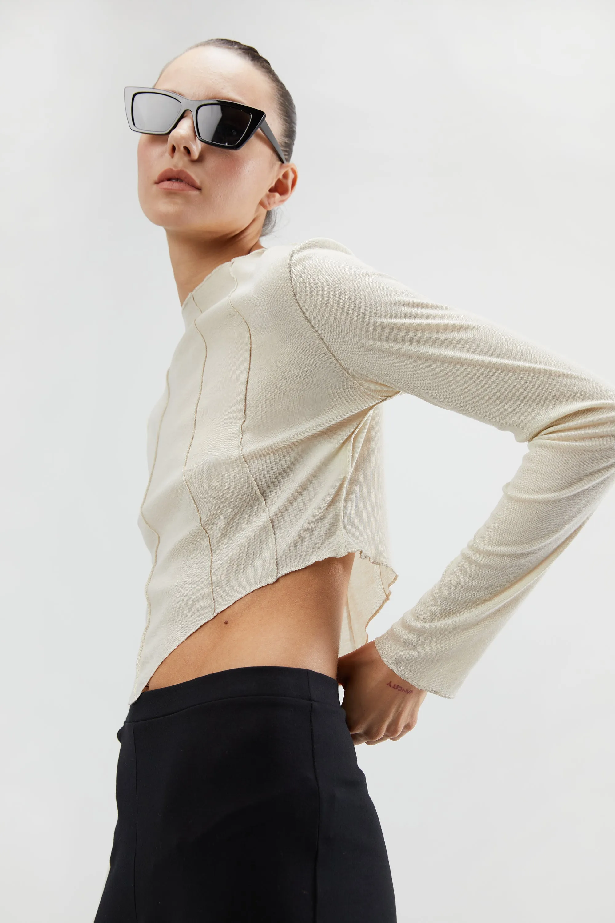 SEAM DETAIL TOP sold by OAK AND FORT product image thumbnail 3