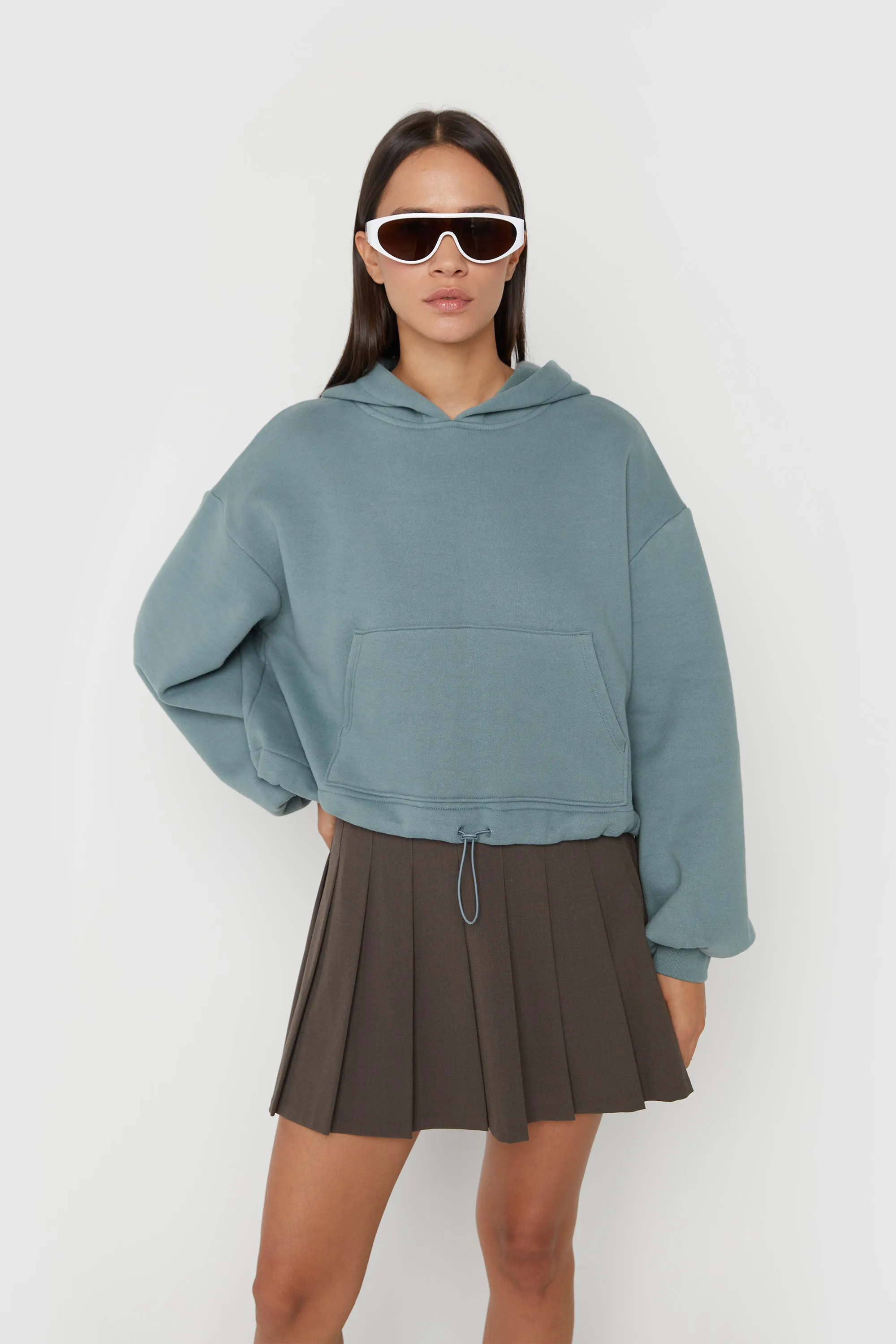 CROPPED HOODIE sold by OAK AND FORT