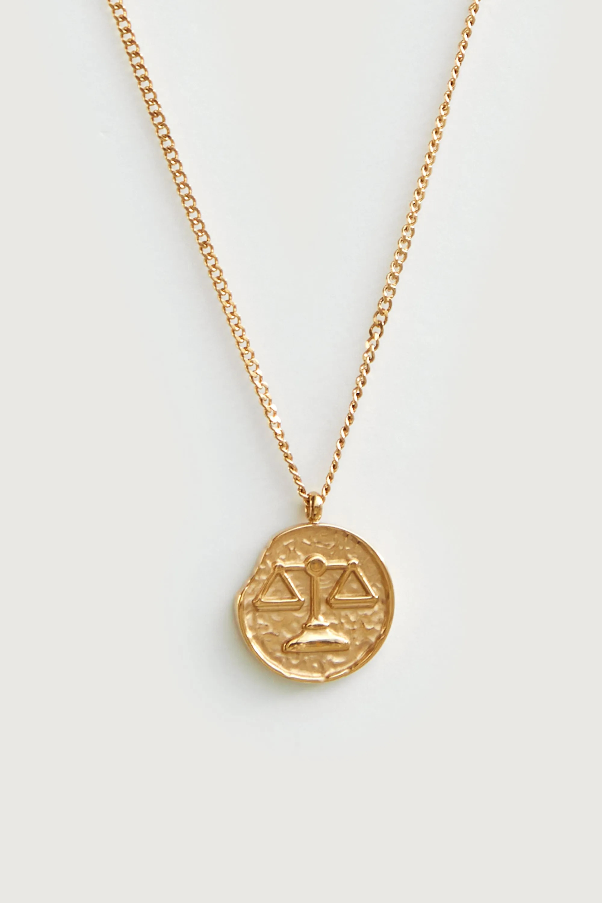 LIBRA PENDANT NECKLACE sold by OAK AND FORT product image thumbnail 2