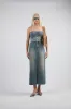 DENIM BUSTIER sold by OAK AND FORT