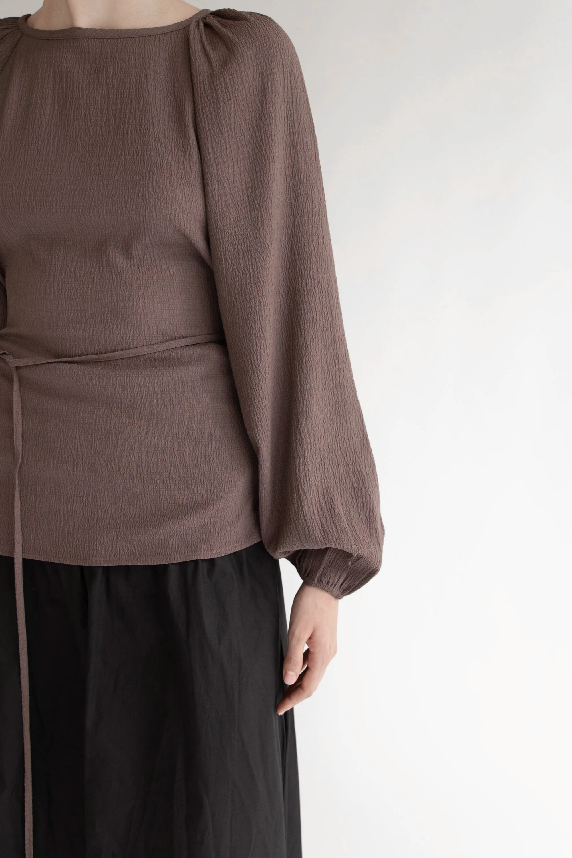 BALLOON SLEEVE TOP sold by OAK AND FORT product image thumbnail 3