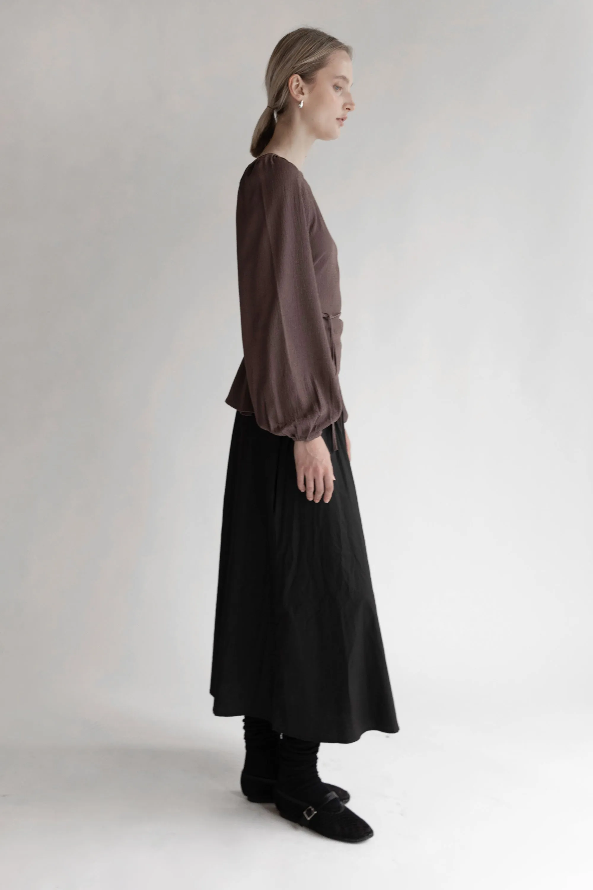 BALLOON SLEEVE TOP sold by OAK AND FORT product image thumbnail 5