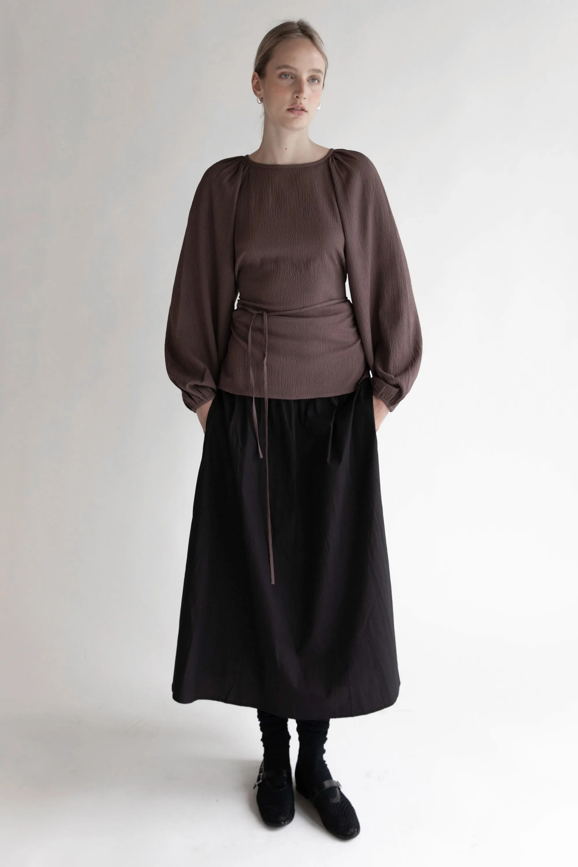 BALLOON SLEEVE TOP sold by OAK AND FORT