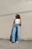 WIDE LEG JEAN sold by OAK AND FORT