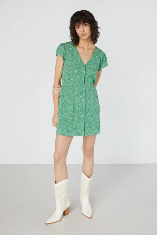 FLORAL MINI DRESS sold by OAK AND FORT