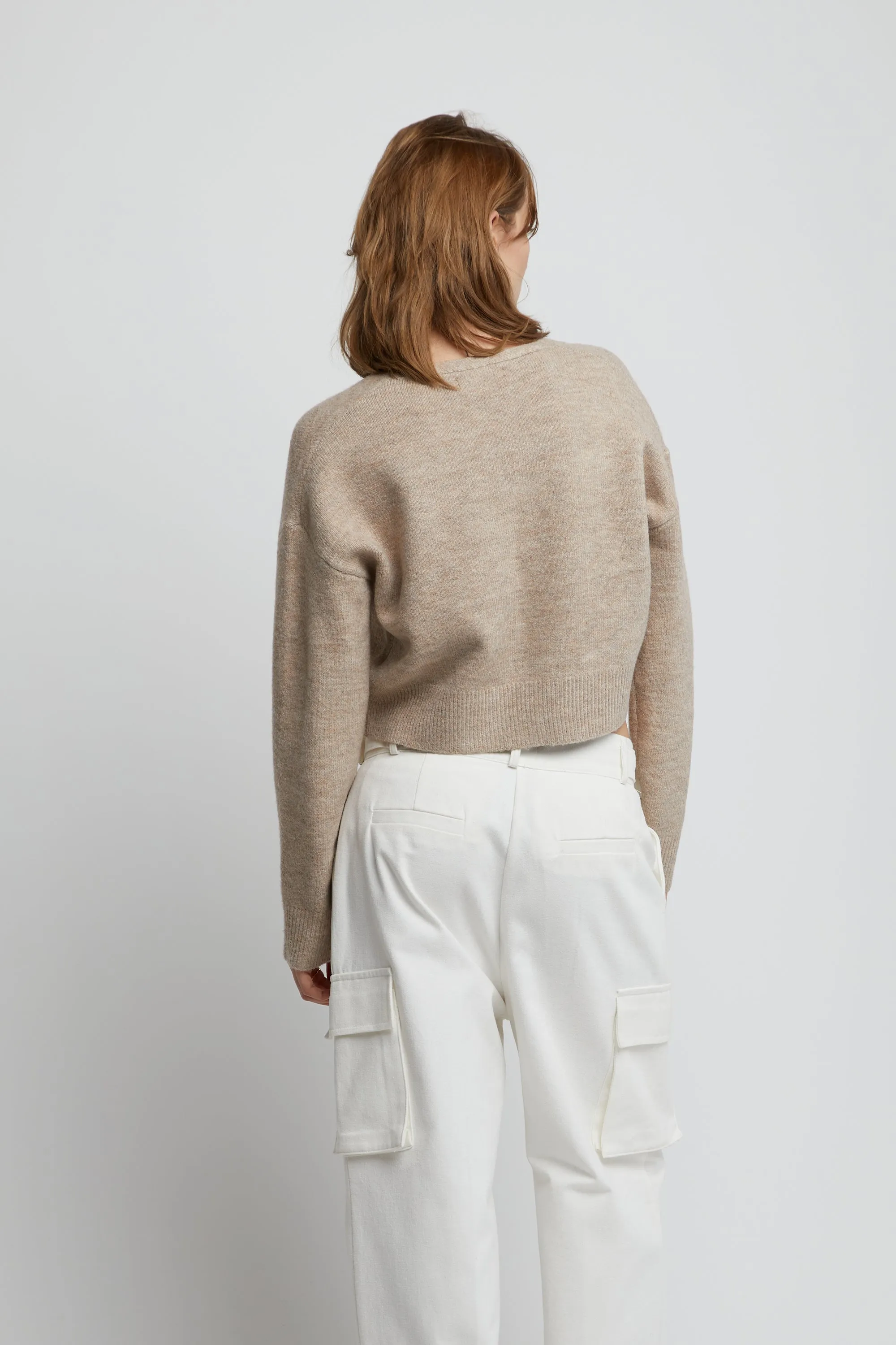 CROPPED CARDIGAN sold by OAK AND FORT product image thumbnail 4