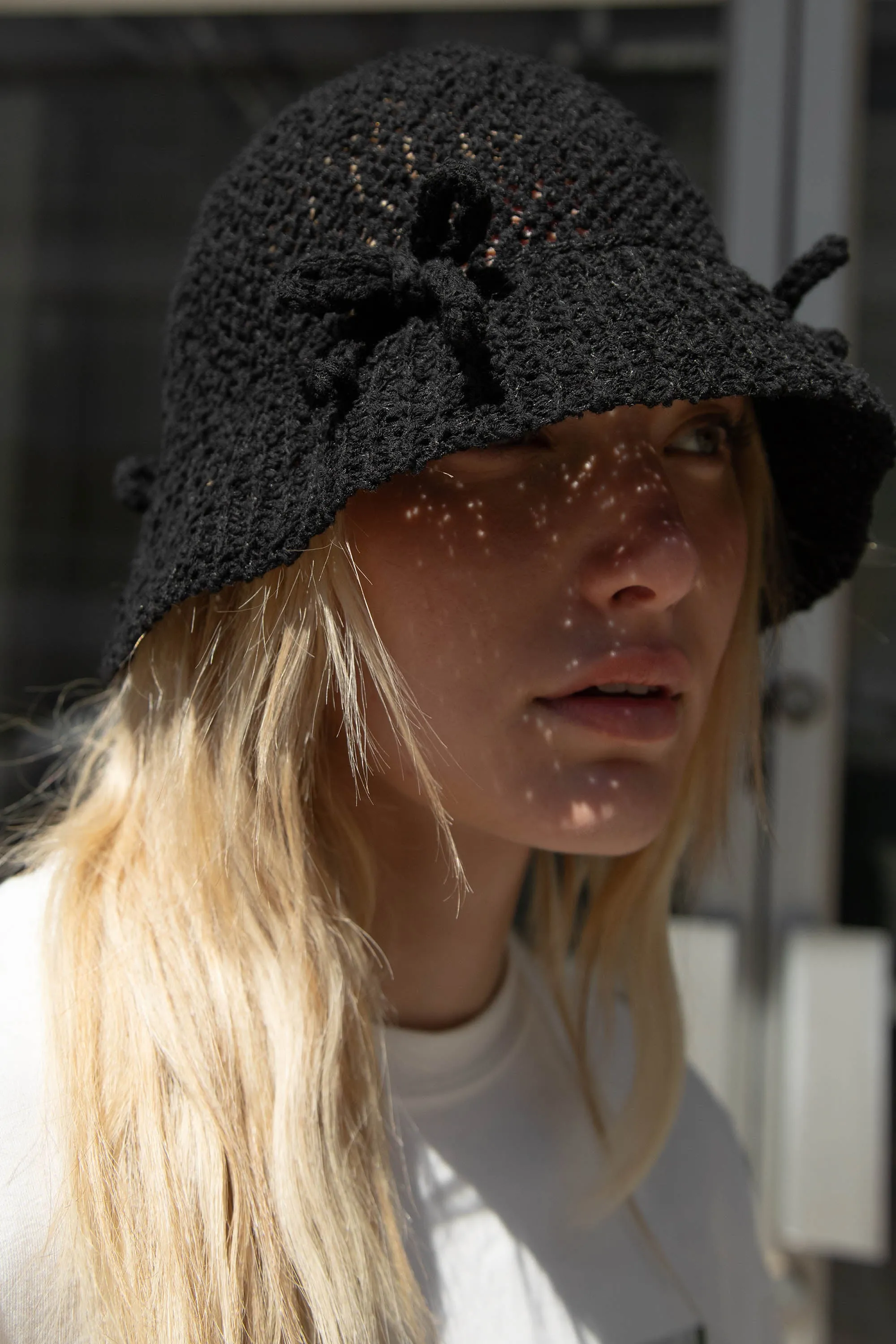 CROCHET BUCKET HAT sold by OAK AND FORT product image thumbnail 4