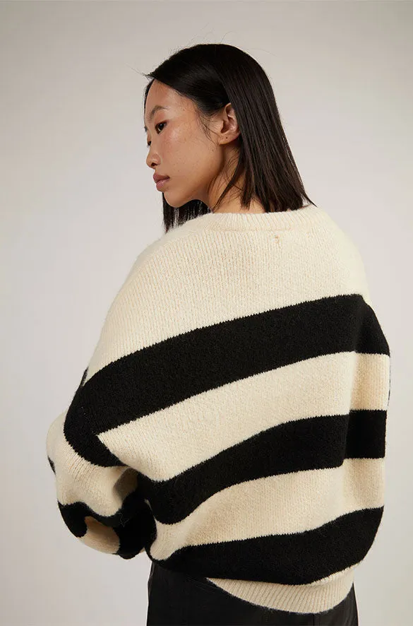 OVERSIZED STRIPED SWEATER sold by OAK AND FORT product image thumbnail 3