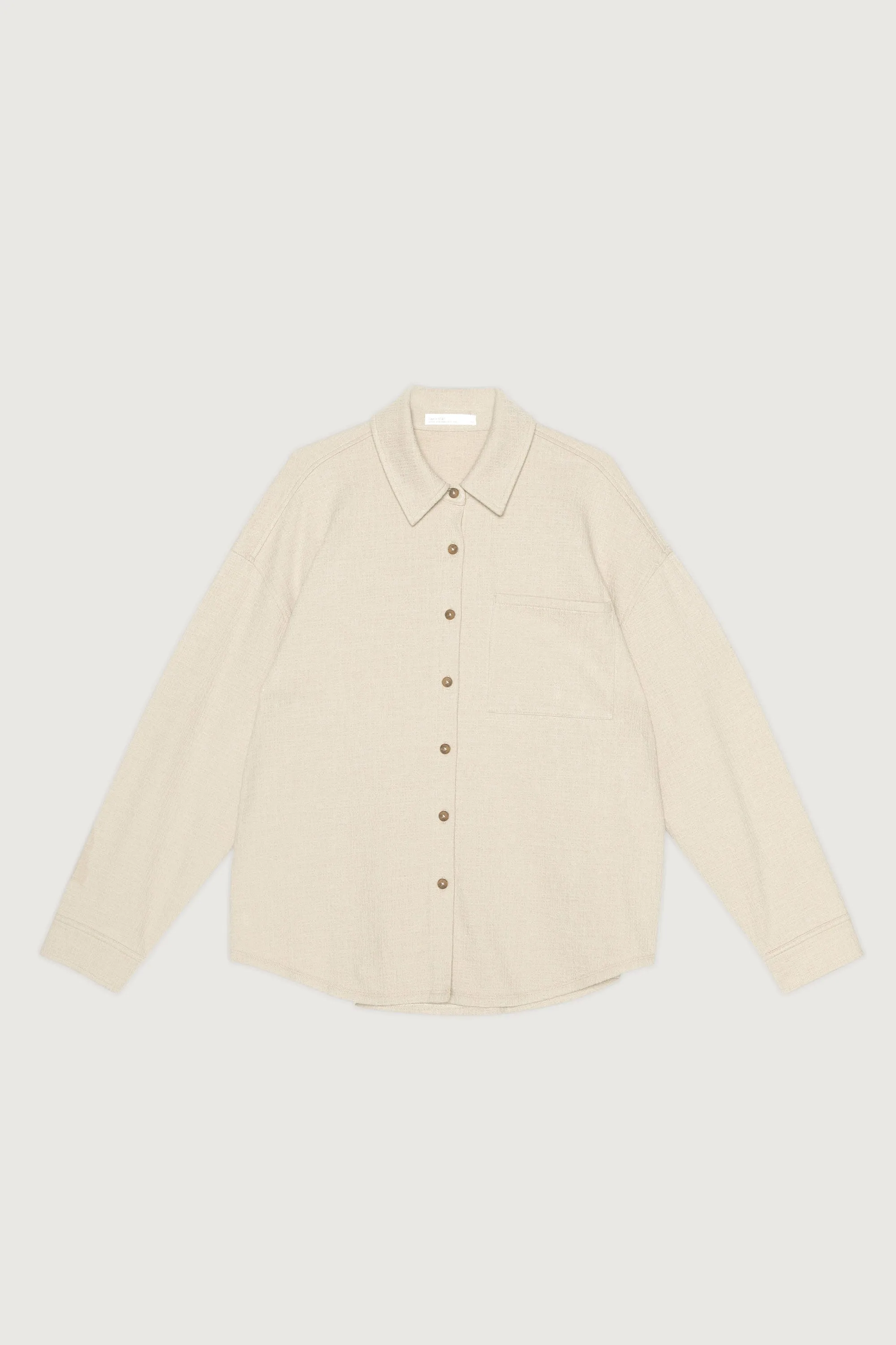 OVERSIZED KNIT SHIRT sold by OAK AND FORT product image thumbnail 3