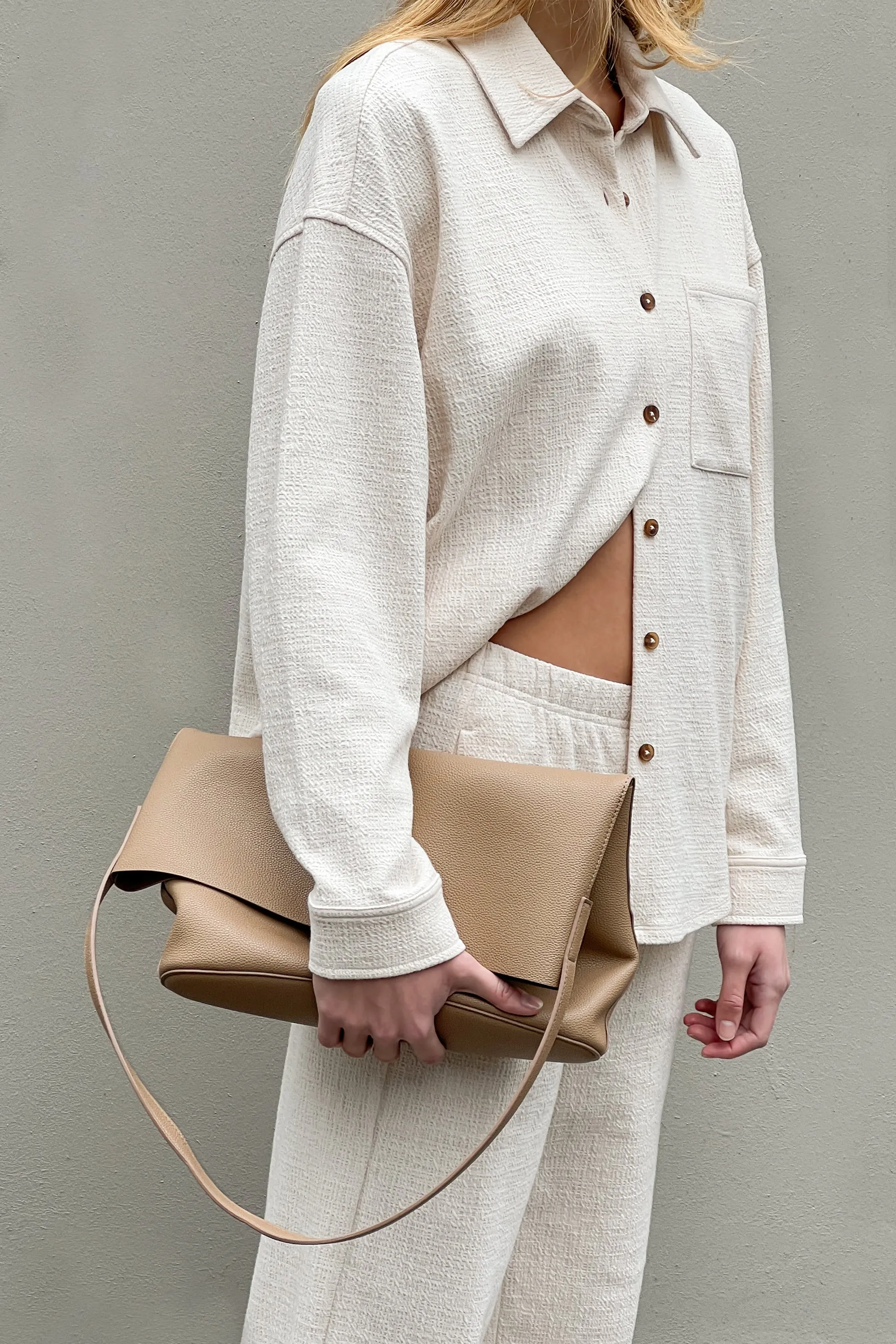 OVERSIZED KNIT SHIRT sold by OAK AND FORT product image thumbnail 2