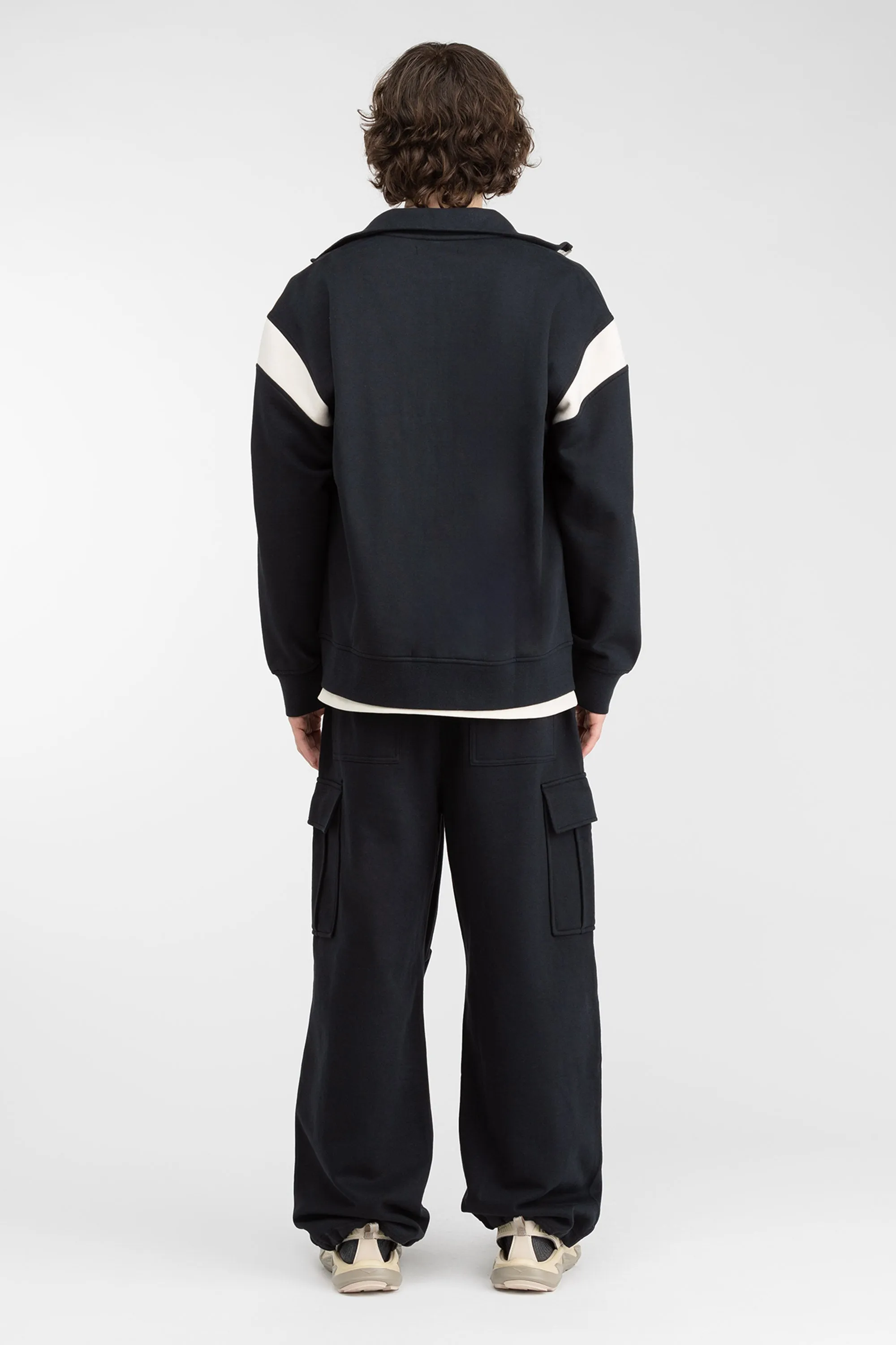 MOCKNECK ZIP UP sold by OAK AND FORT product image thumbnail 5