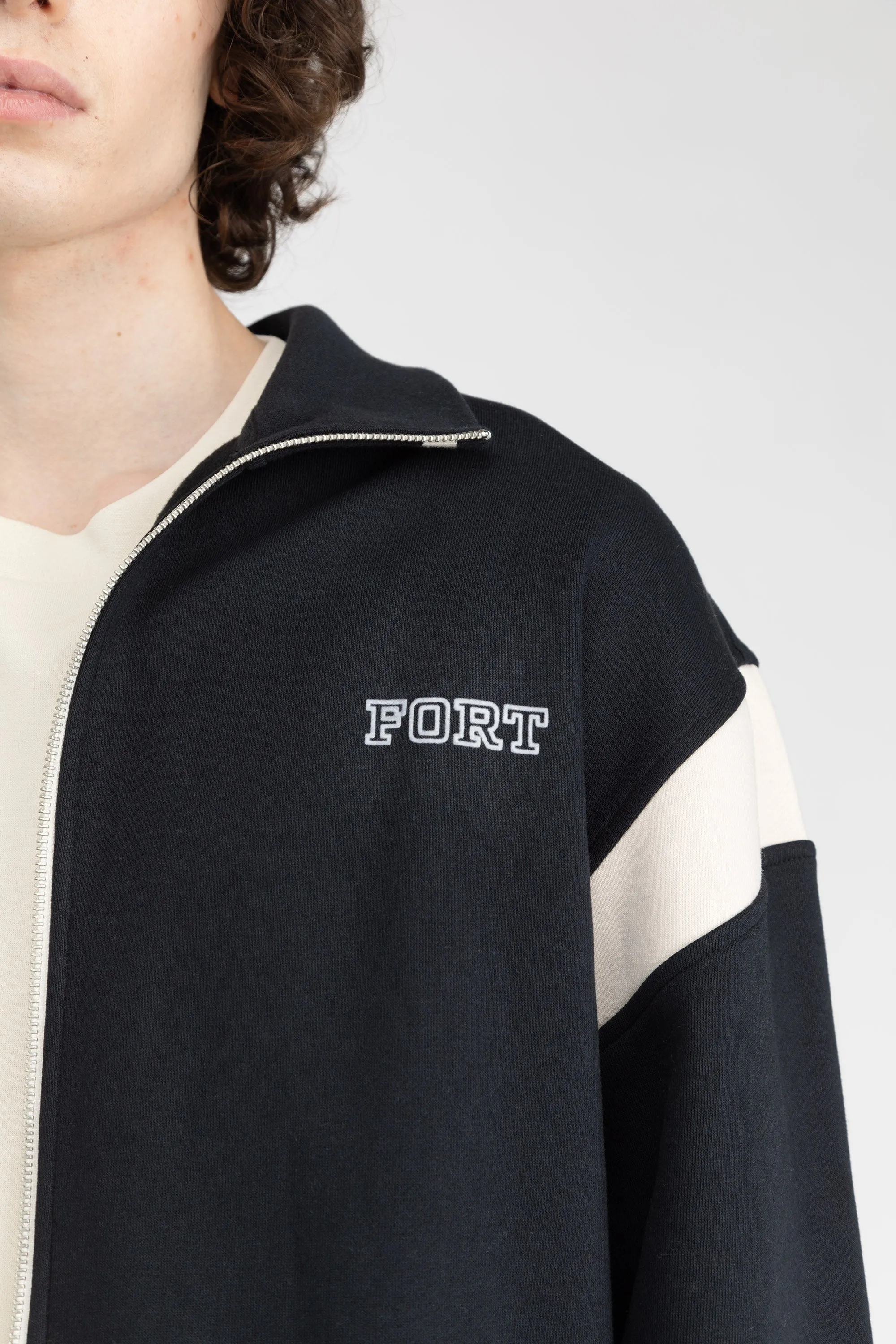 MOCKNECK ZIP UP sold by OAK AND FORT product image thumbnail 3