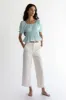 PUFF SLEEVE SQUARE NECK TOP sold by OAK AND FORT