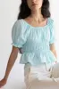PUFF SLEEVE SQUARE NECK TOP sold by OAK AND FORT