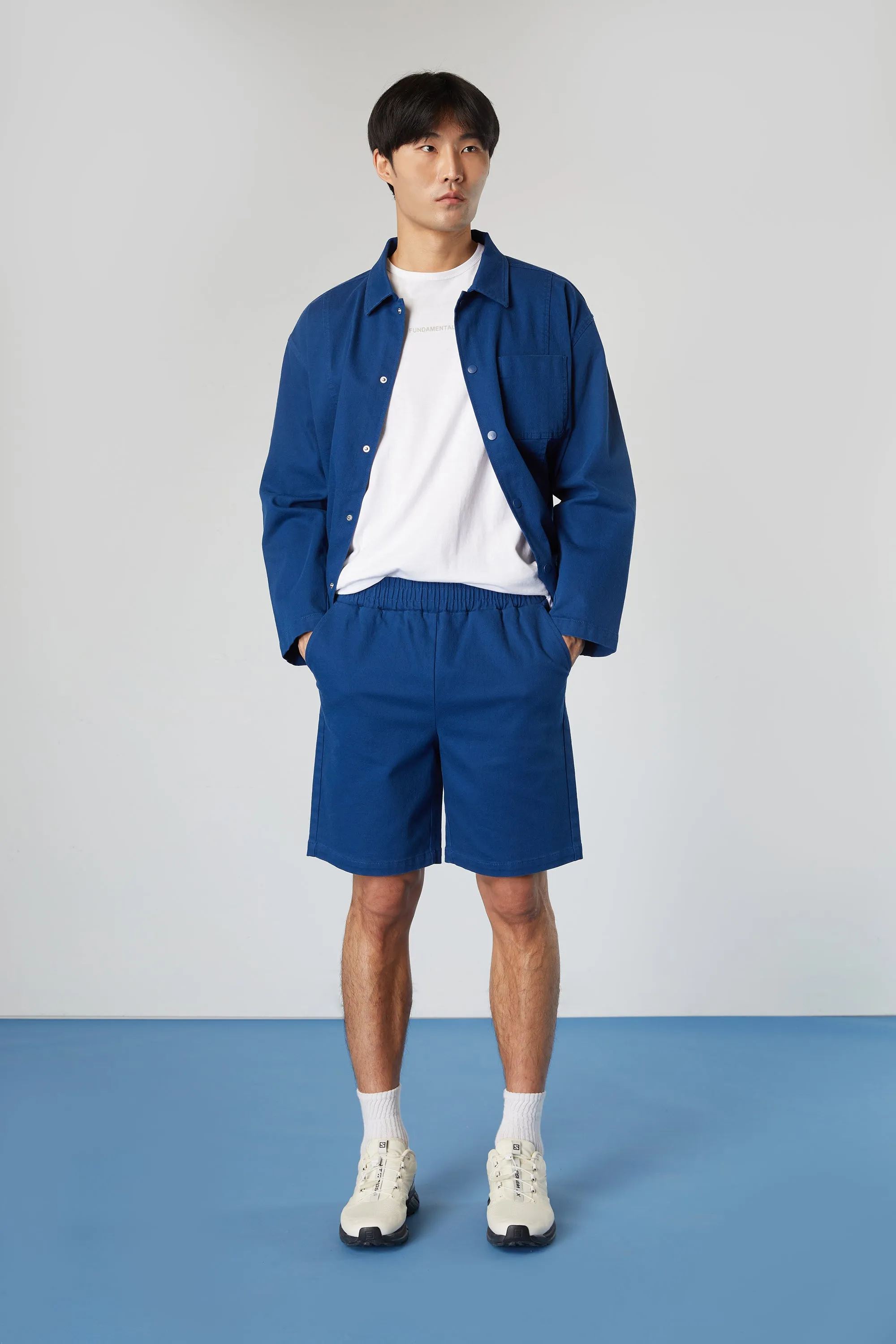 TWILL DRAWSTRING SHORTS sold by OAK AND FORT
