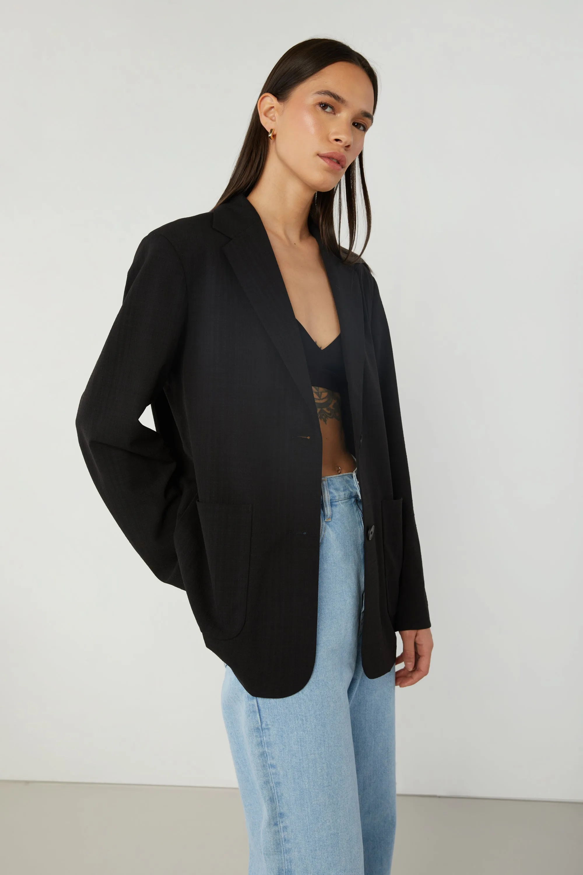 OVERSIZED BLAZER sold by OAK AND FORT product image thumbnail 5