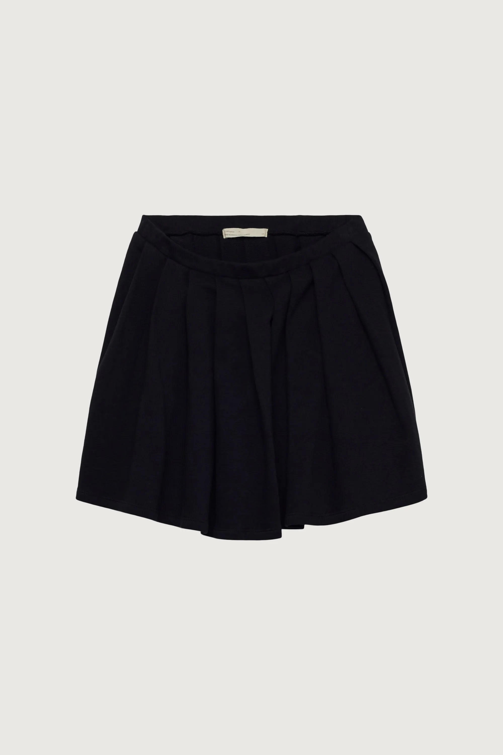 TERRY PLEATED MINI SKIRT sold by OAK AND FORT product image thumbnail 4