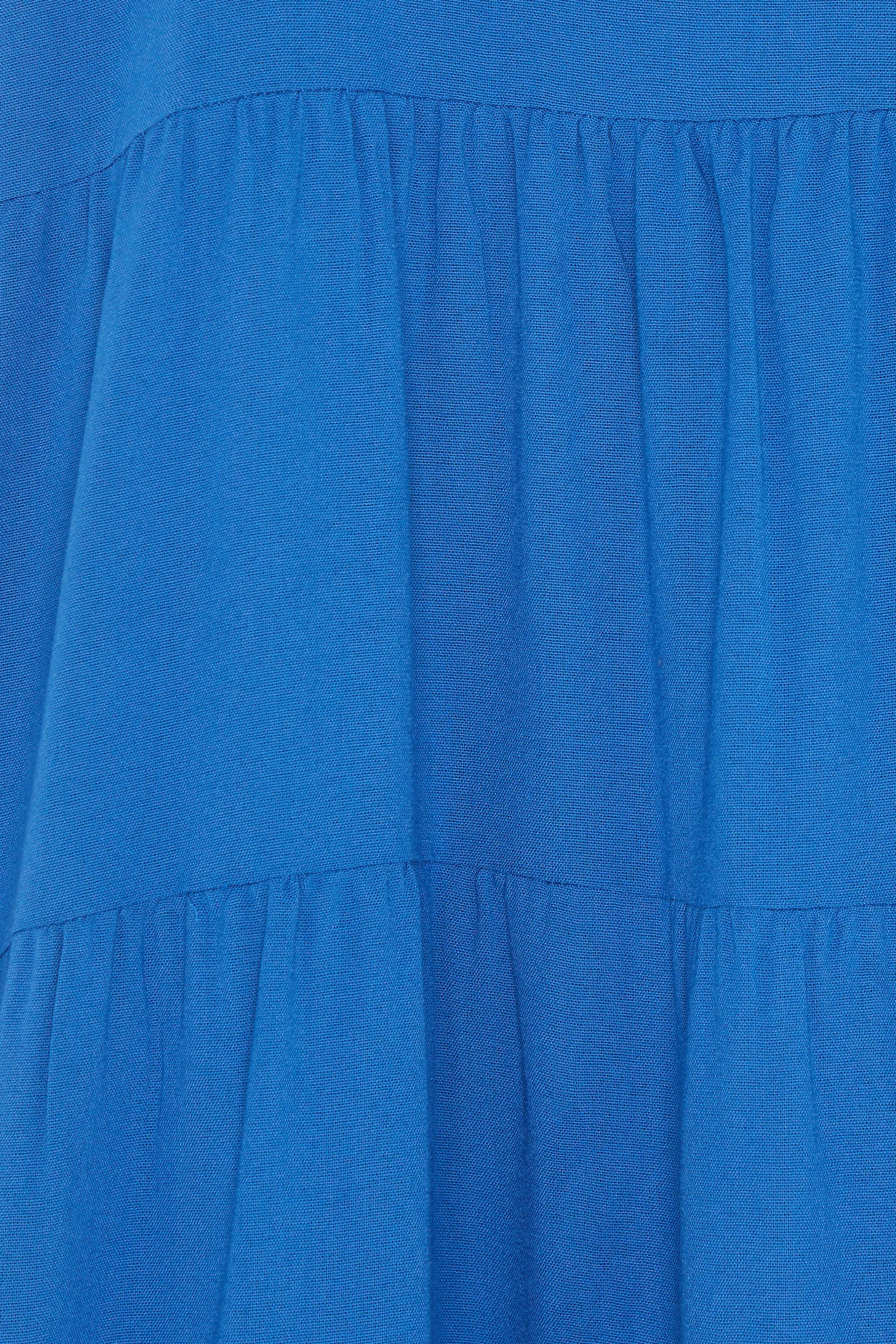 LINEN BLEND TIERED DRESS sold by OAK AND FORT product image thumbnail 5