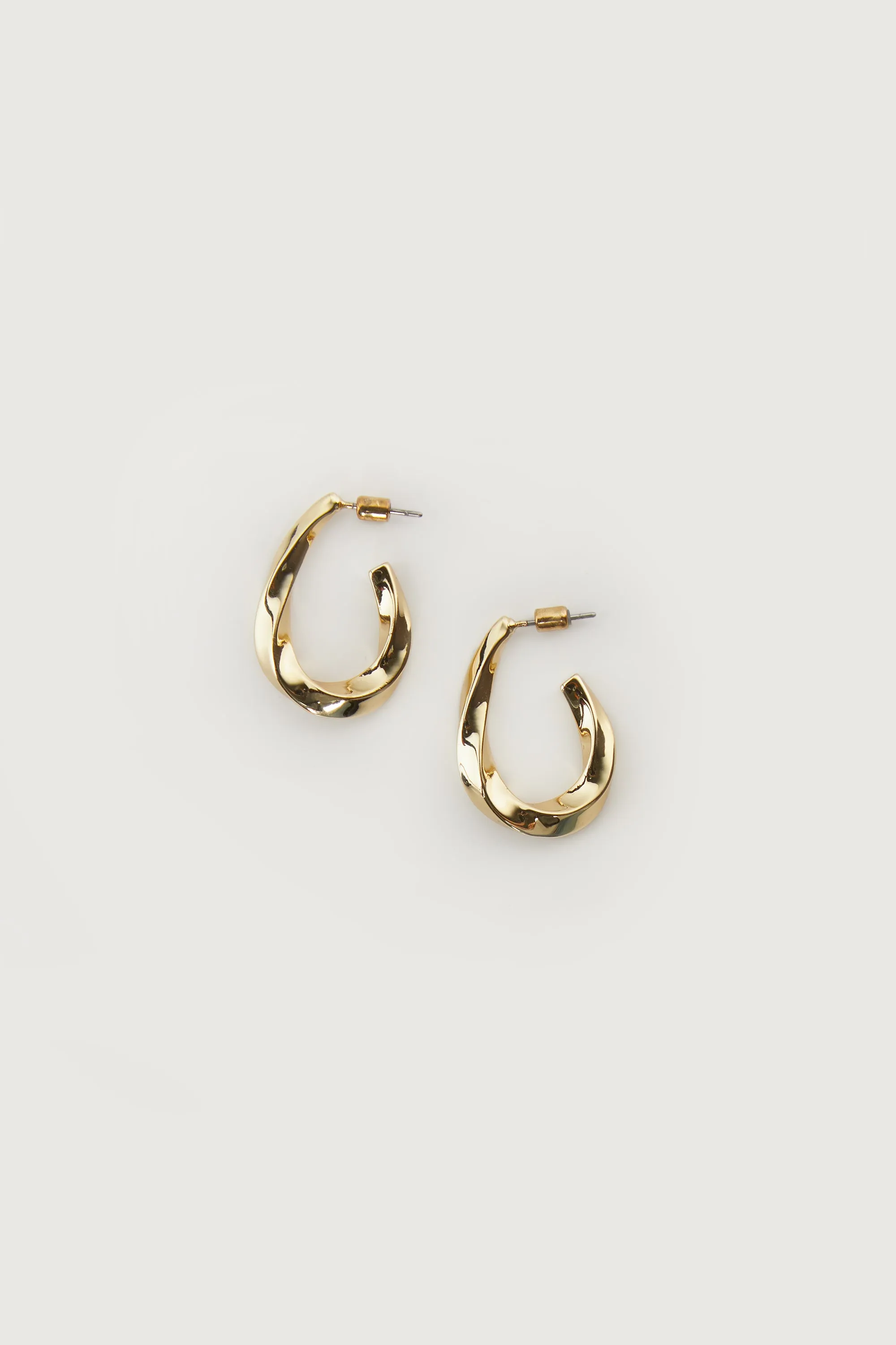 ABSTRACT OPEN HOOP EARRING sold by OAK AND FORT product image thumbnail 3
