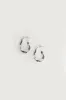 ABSTRACT OPEN HOOP EARRING sold by OAK AND FORT