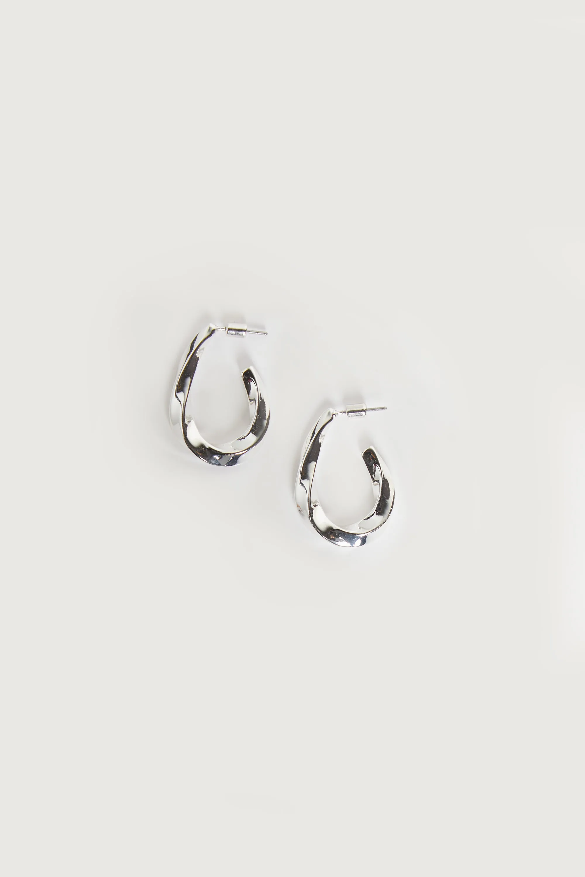ABSTRACT OPEN HOOP EARRING sold by OAK AND FORT product image thumbnail 5