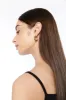ABSTRACT OPEN HOOP EARRING sold by OAK AND FORT