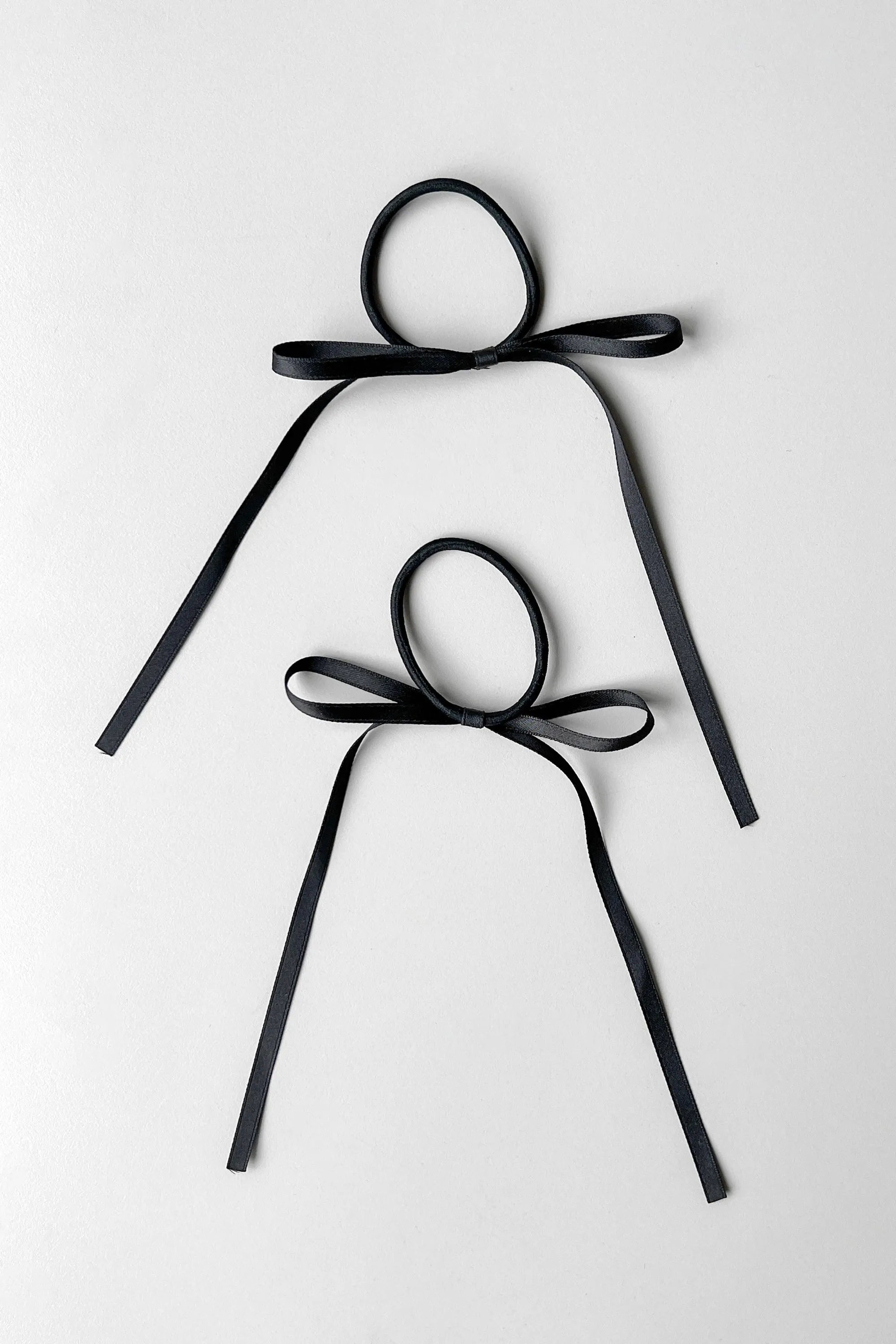 SET OF TWO LONG BOW HAIR TIES sold by OAK AND FORT product image thumbnail 4