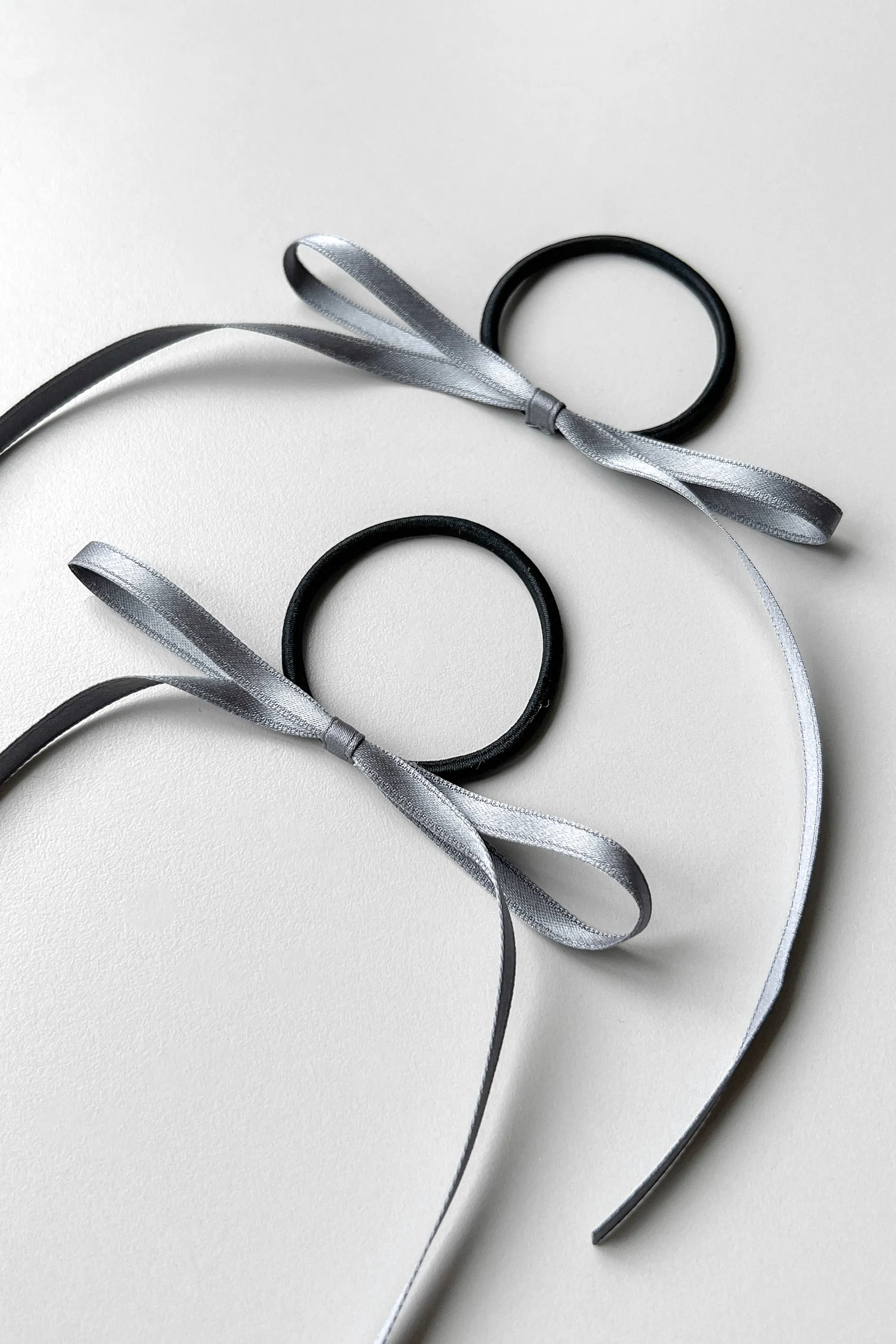 SET OF TWO LONG BOW HAIR TIES sold by OAK AND FORT product image thumbnail 5