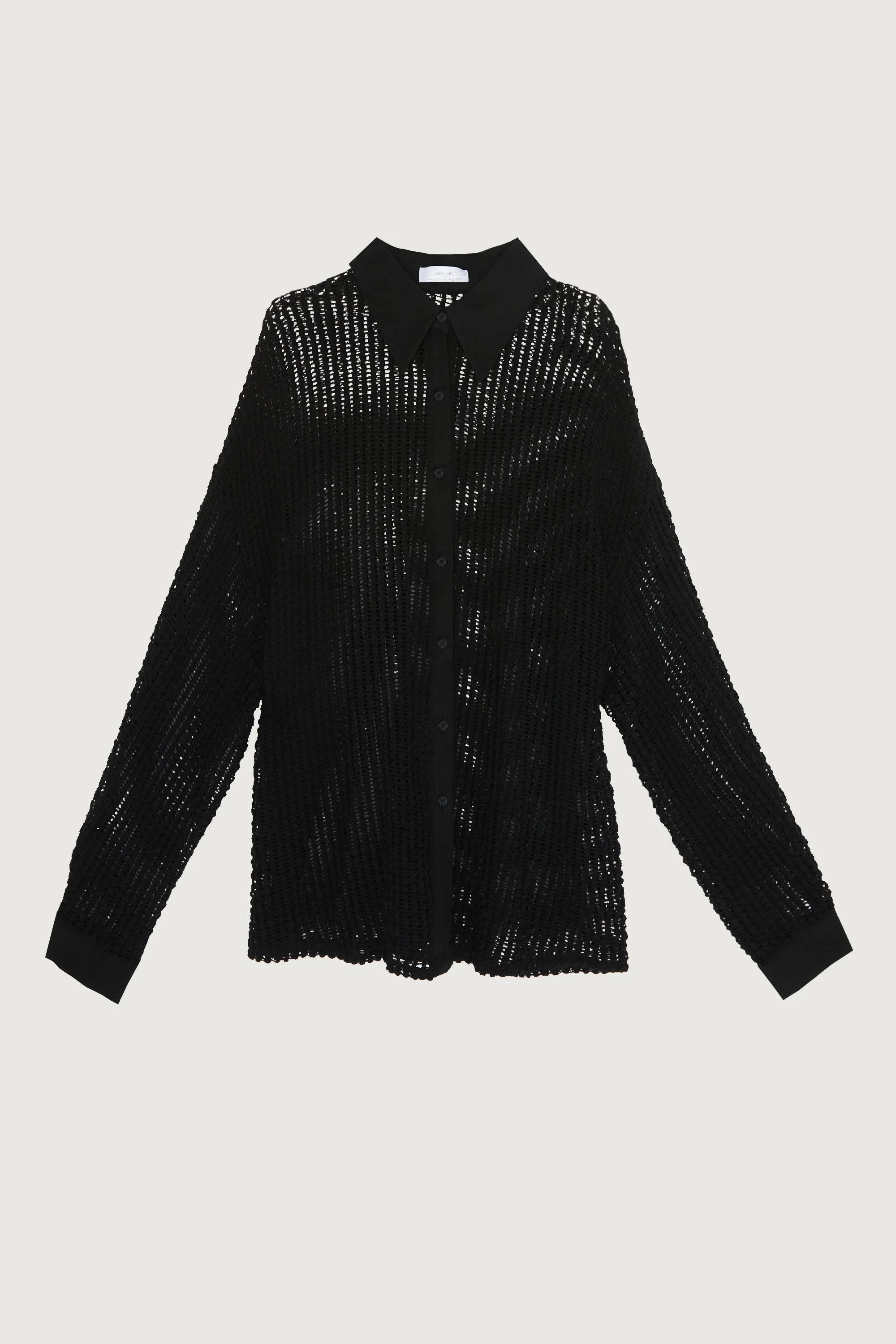 MESH BUTTON UP sold by OAK AND FORT product image thumbnail 5