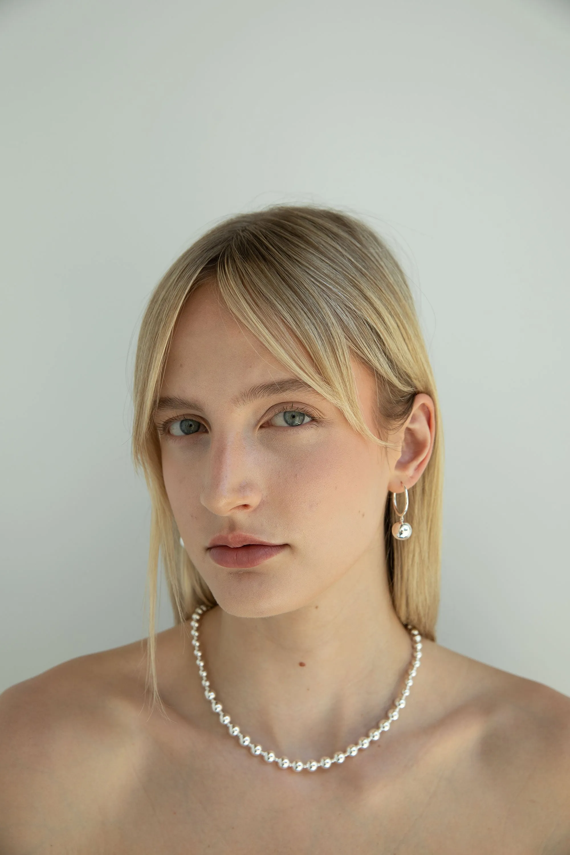 BALL DROP HOOPS sold by OAK AND FORT product image thumbnail 3