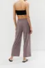 NYLON WIDE LEG PANT sold by OAK AND FORT