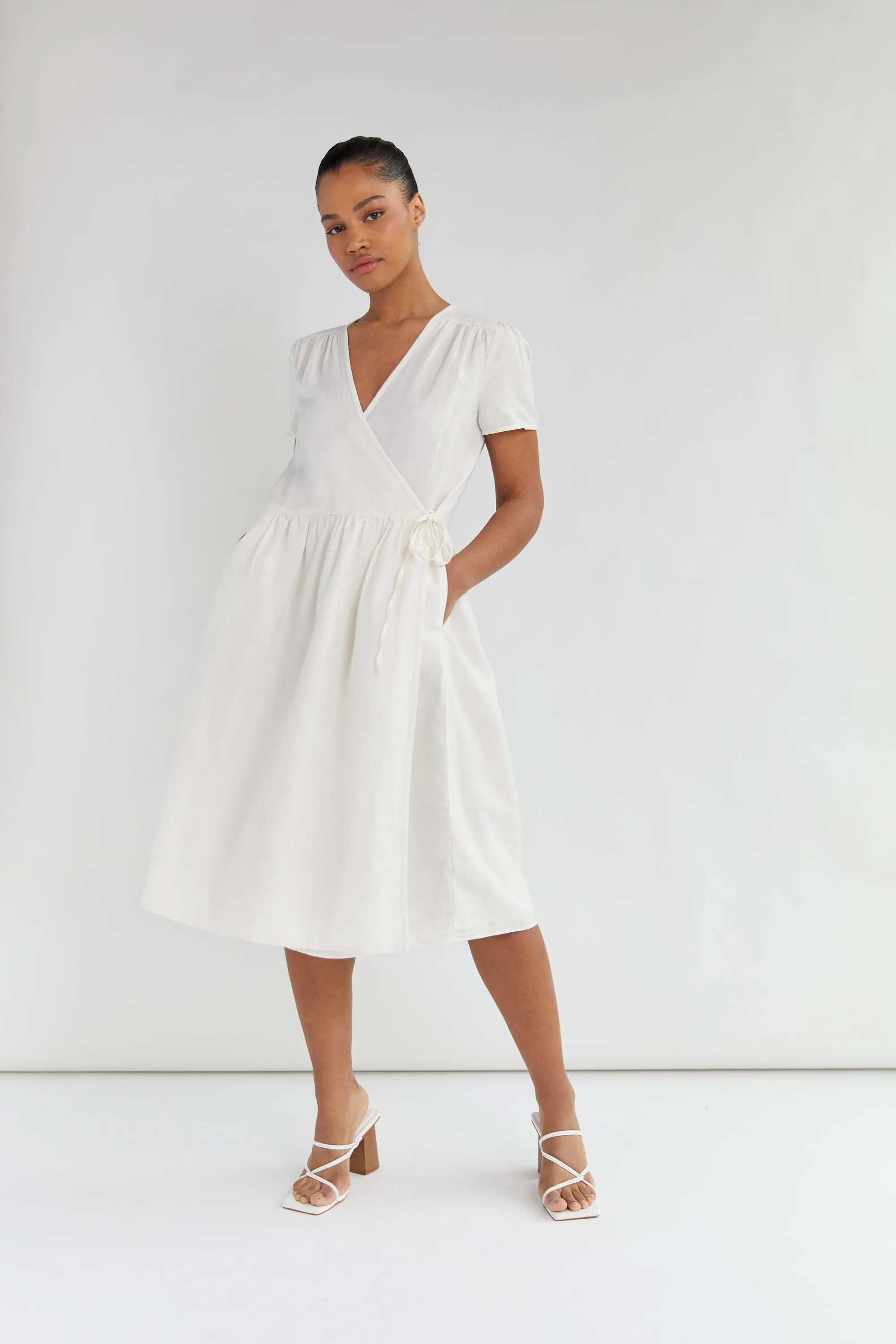 WRAP DRESS sold by OAK AND FORT