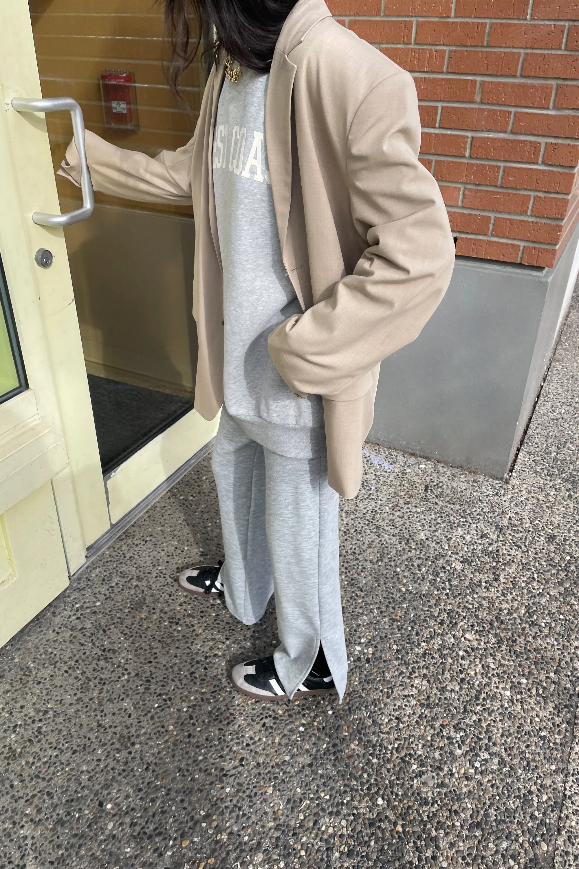 STRAIGHT LEG SWEATPANT sold by OAK AND FORT product image thumbnail 4