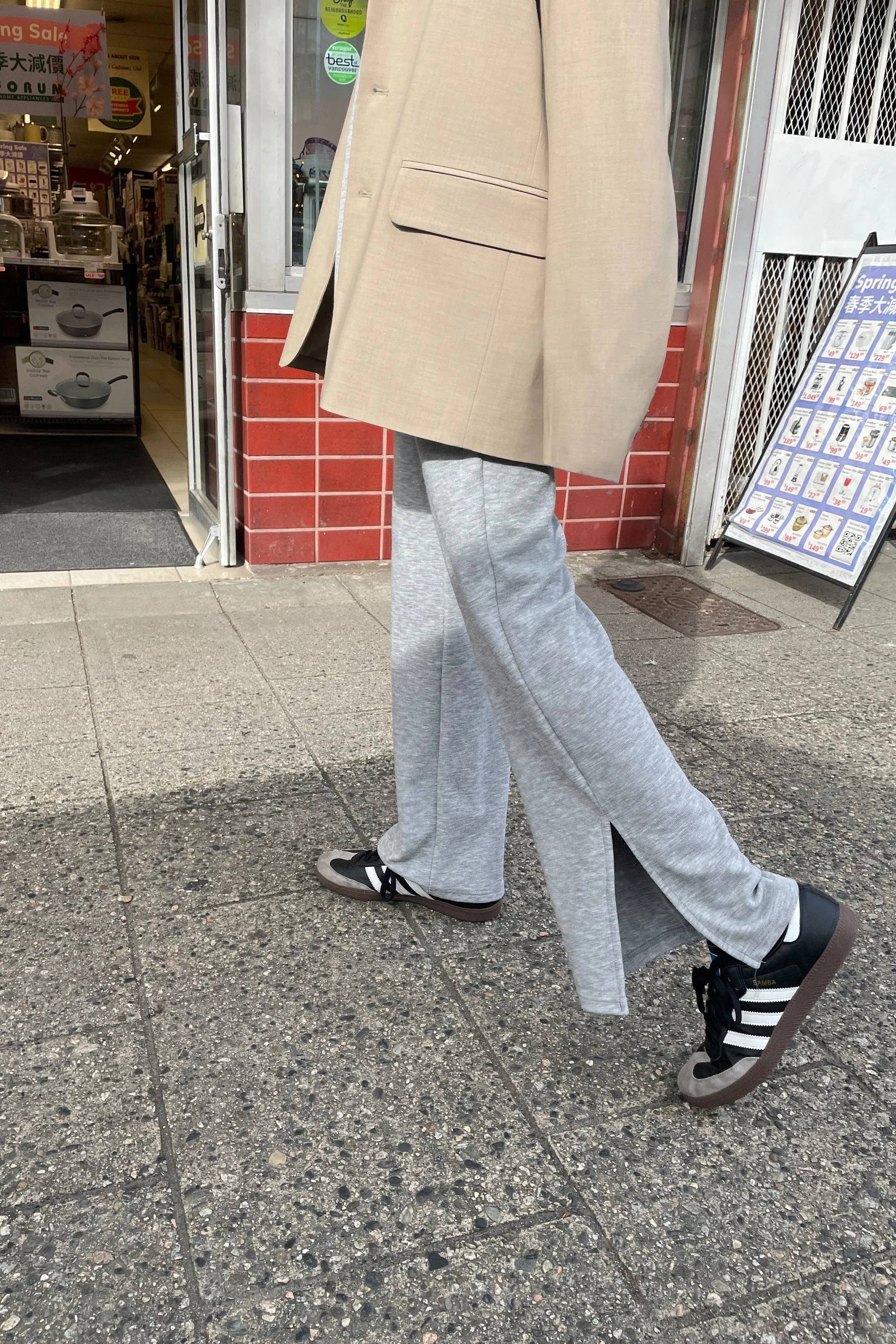 STRAIGHT LEG SWEATPANT sold by OAK AND FORT product image thumbnail 3