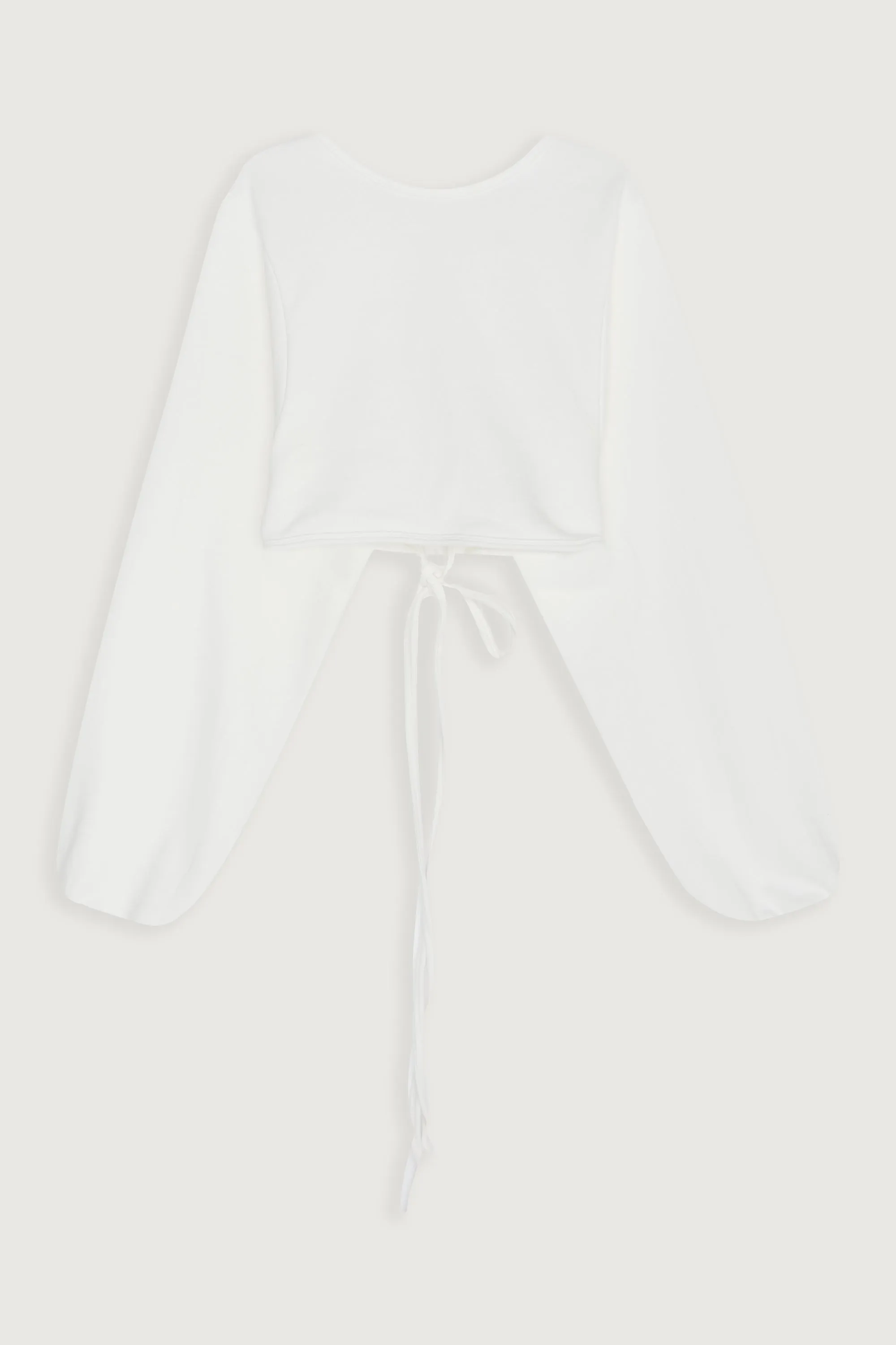 CROPPED TOP WITH OPEN BACK sold by OAK AND FORT product image thumbnail 5