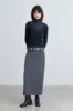 MIDI SUITING SKIRT sold by OAK AND FORT