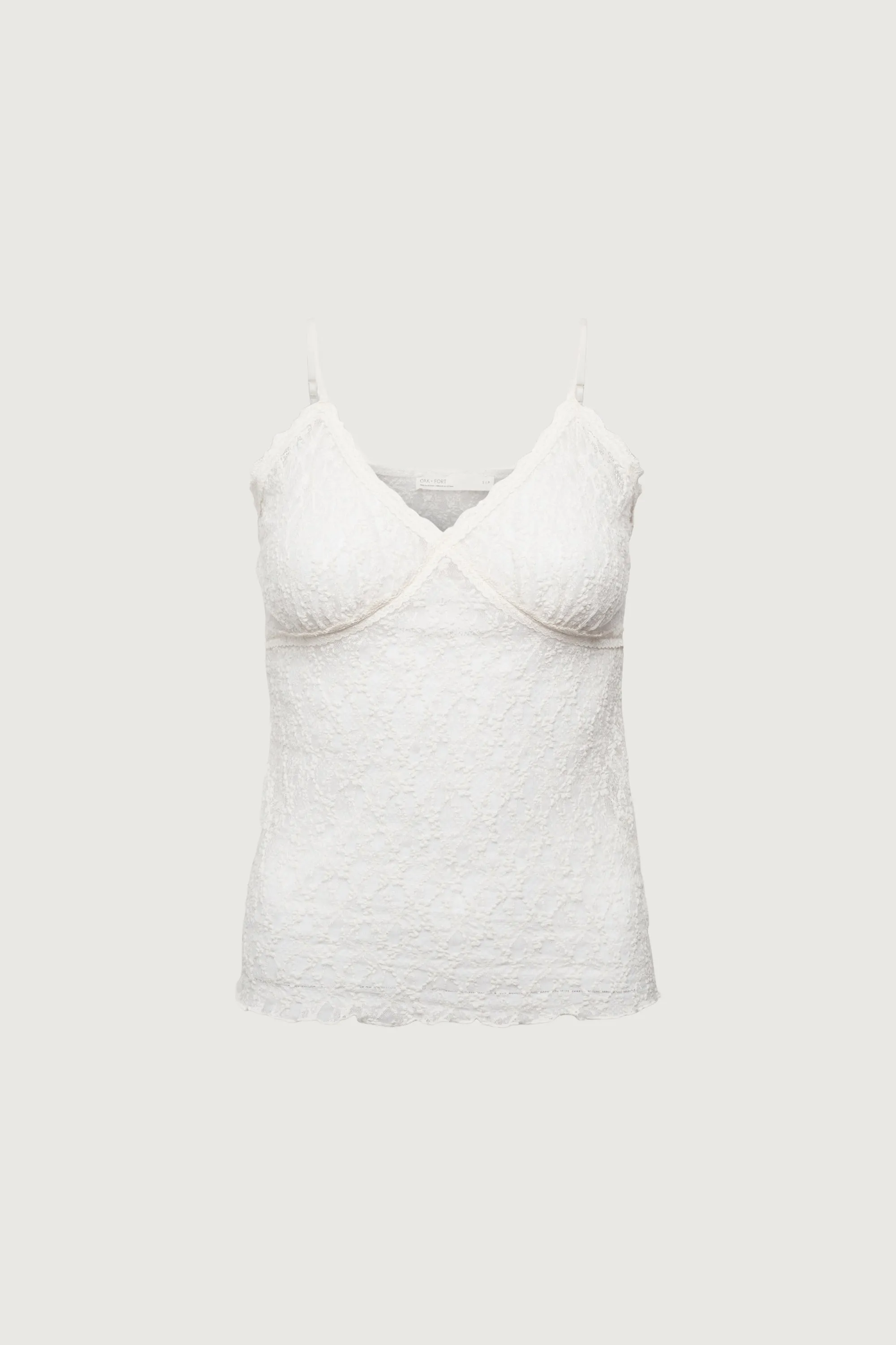 LACE CAMISOLE TANK TOP sold by OAK AND FORT product image thumbnail 5