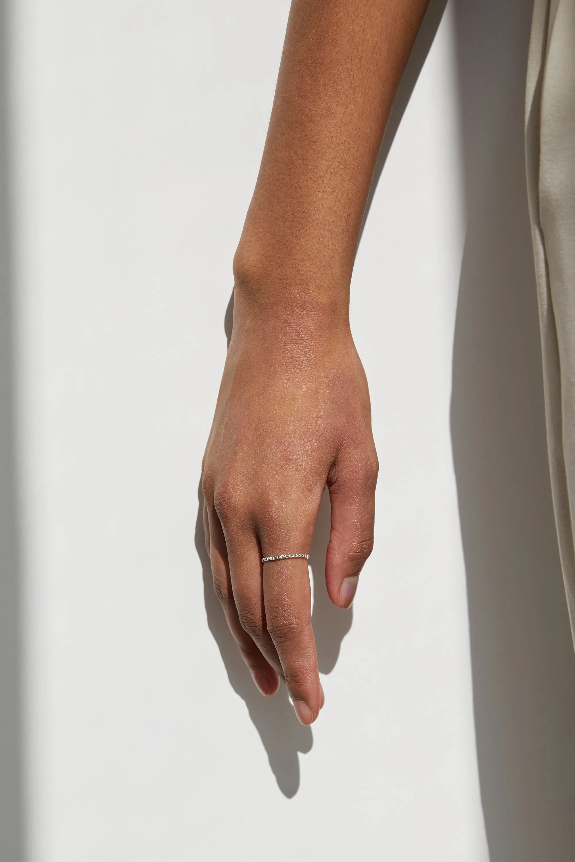 STERLING SILVER RING WITH LINK sold by OAK AND FORT product image thumbnail 2