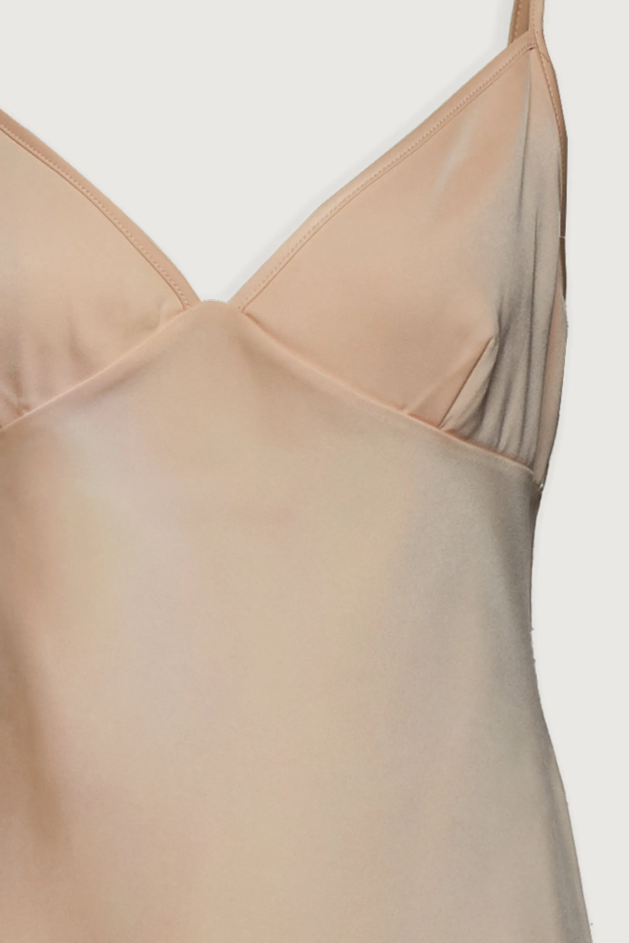 V-NECK SATIN TANK sold by OAK AND FORT product image thumbnail 4