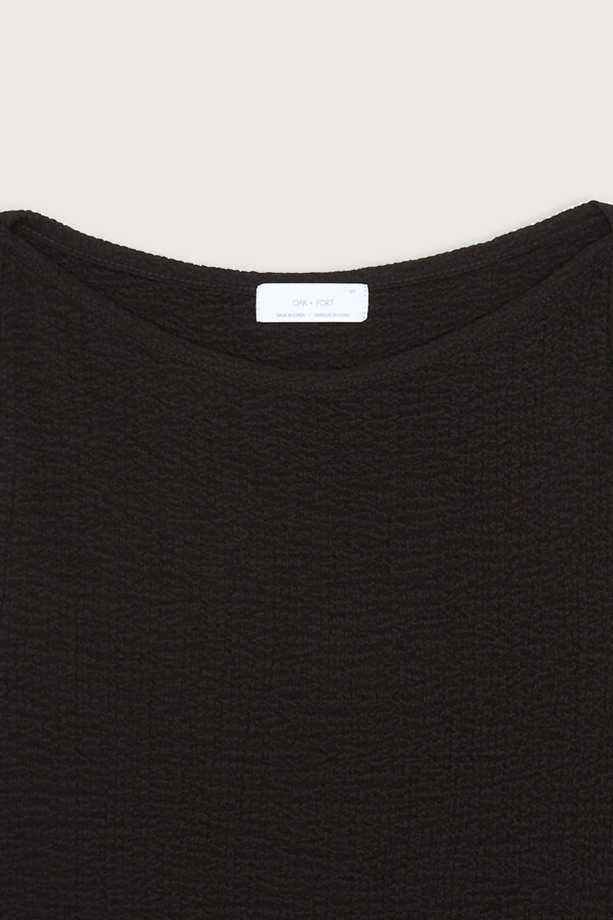 CRINKLED HIGH NECK TANK sold by OAK AND FORT product image thumbnail 4