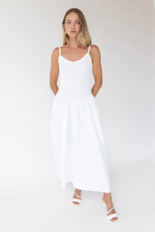 DROP WAIST MAXI DRESS sold by OAK AND FORT