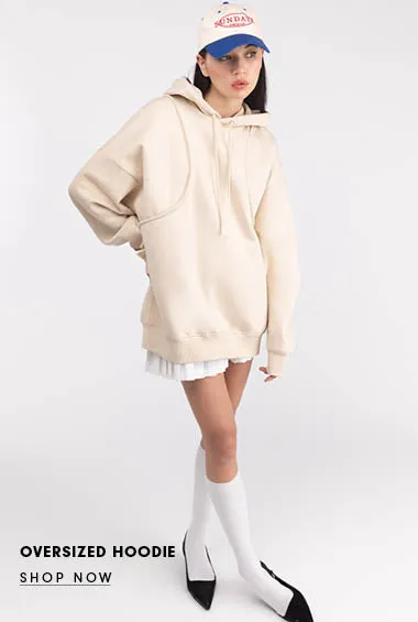 OVERSIZED HOODIE sold by OAK AND FORT product image thumbnail 4