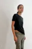 ASYMMETRIC HEM T-SHIRT sold by OAK AND FORT