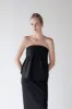 WOVEN TUBE TOP WITH GATHER DETAIL sold by OAK AND FORT