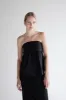 WOVEN TUBE TOP WITH GATHER DETAIL sold by OAK AND FORT