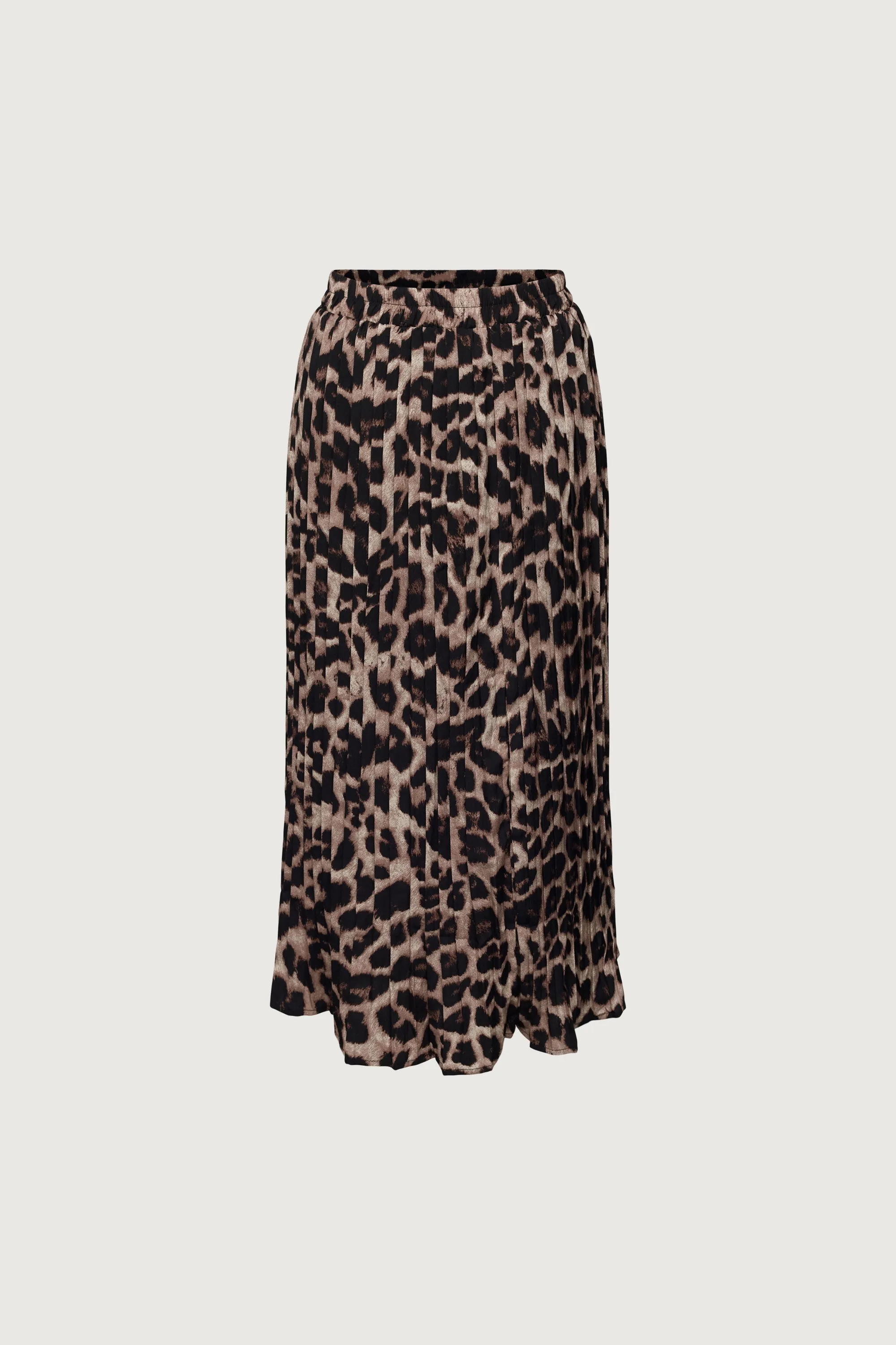 LEOPARD PLEATED MAXI SKIRT sold by OAK AND FORT product image thumbnail 5