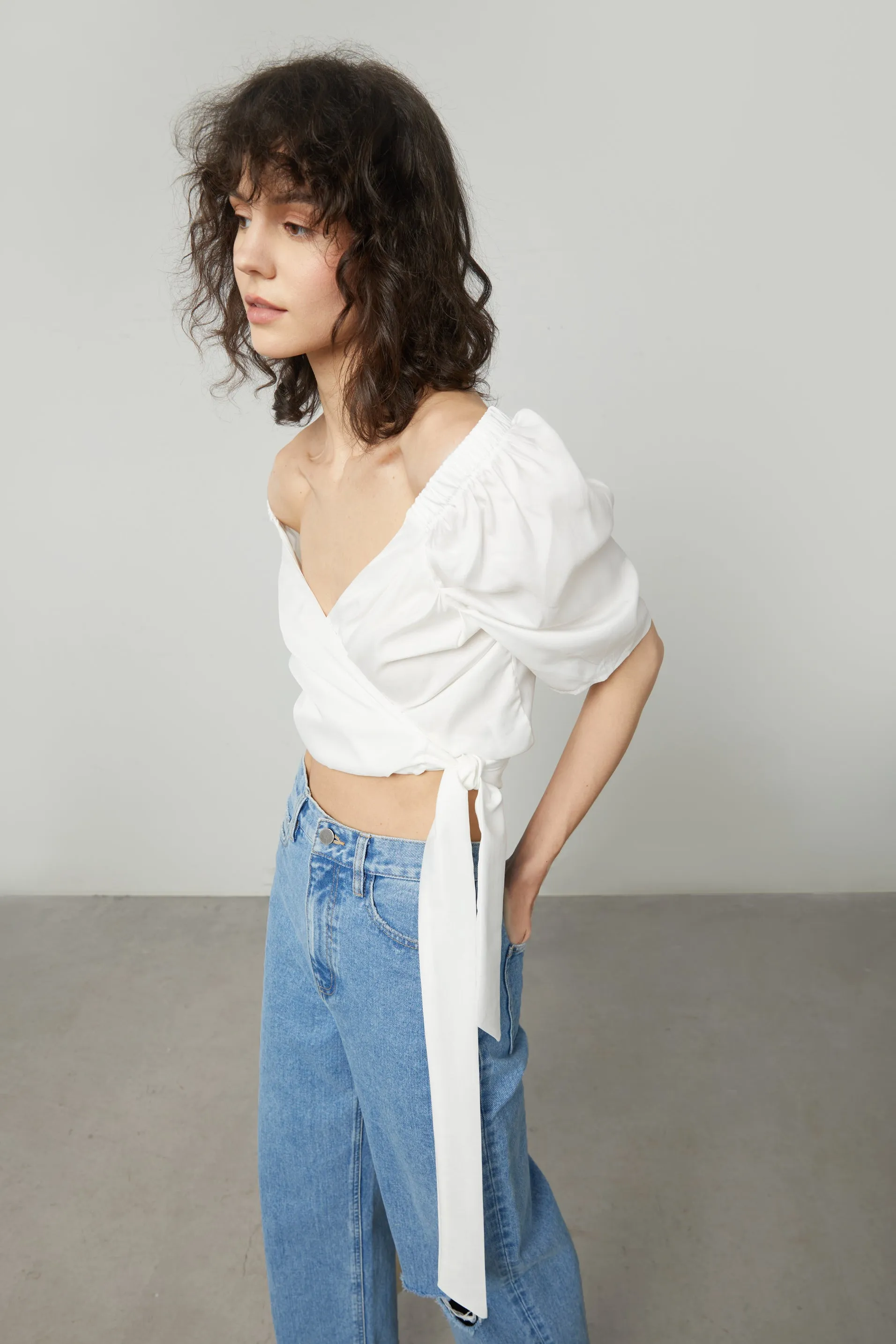 WRAP TOP sold by OAK AND FORT product image thumbnail 2