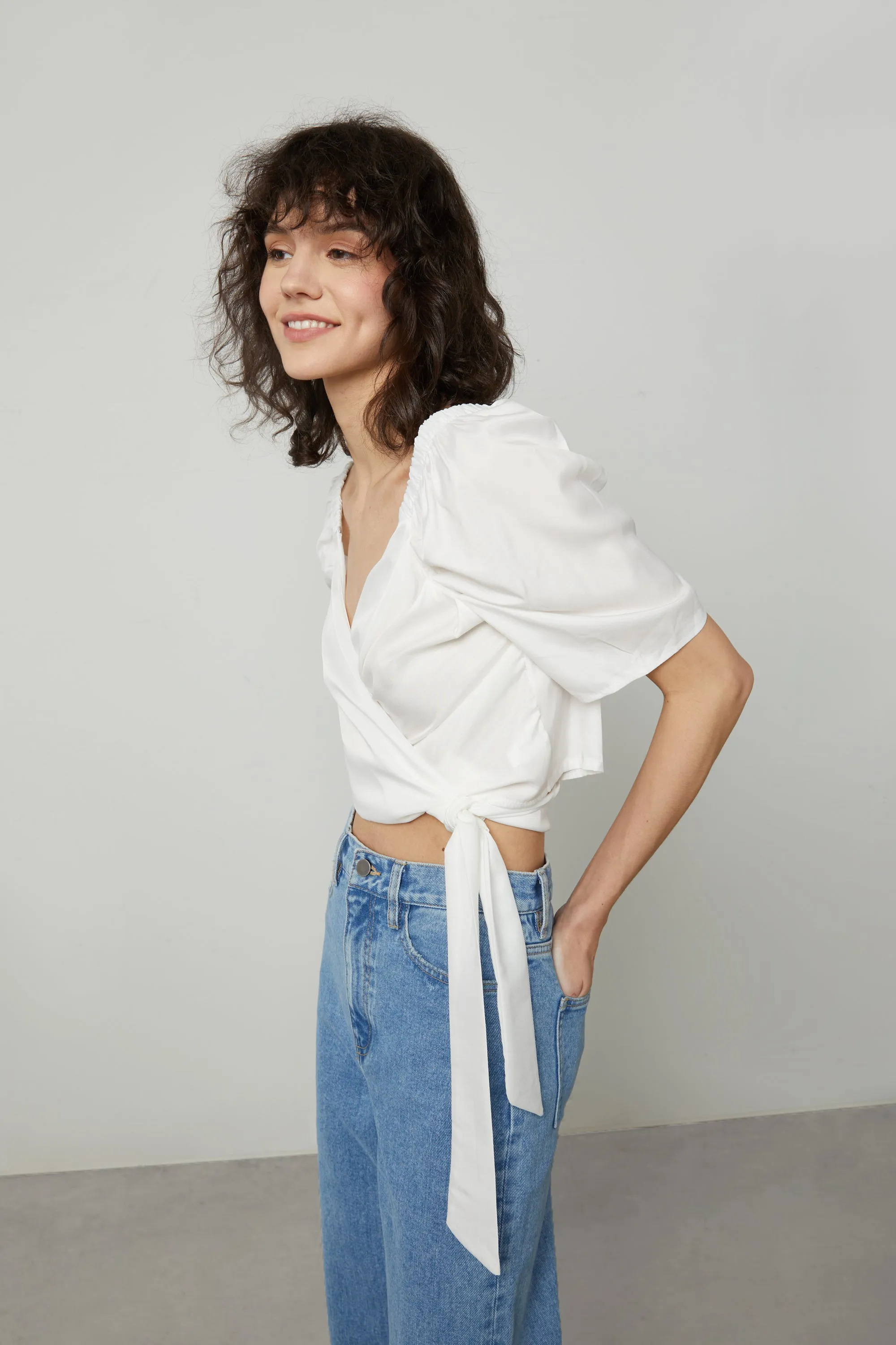 WRAP TOP sold by OAK AND FORT product image thumbnail 3