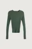 OPEN BACK MOCKNECK SWEATER sold by OAK AND FORT